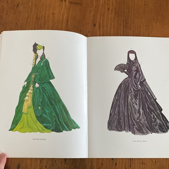 Vintage NWOT Vivian Leigh paper doll book by Tom Tierney Gone With the Wind - Picture 6 of 11